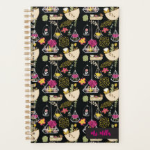 Succulents du planificateur enseignant personnalis