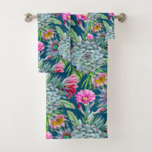 Succulents Echeveria Cactus Motif