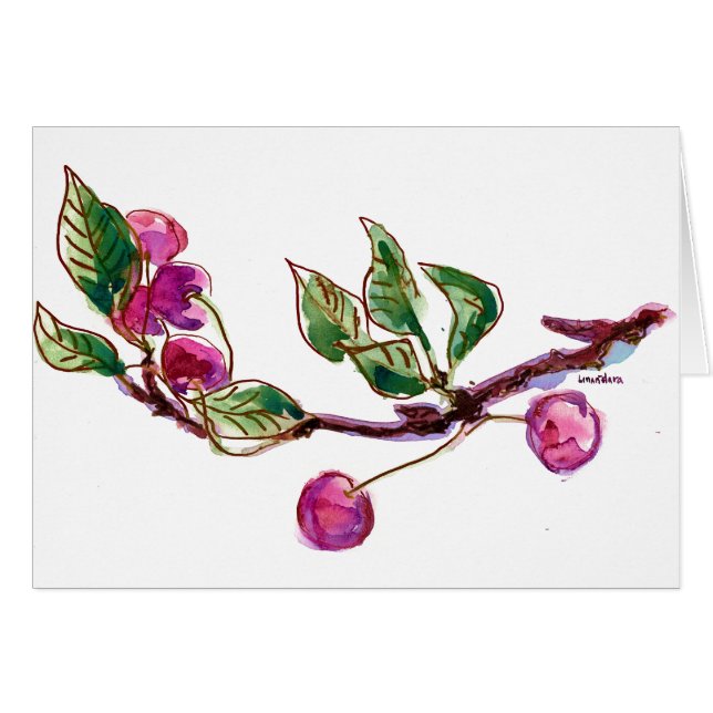 Succursale de cerise (Devant horizontal)