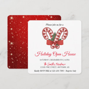 Sucette de Noël, carte de vacances magique de Noël