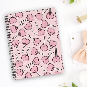 Sucettes roses, sucettes en forme de cœur, motif d