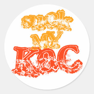 Sucez mon autocollant de KaC (6 morceaux)