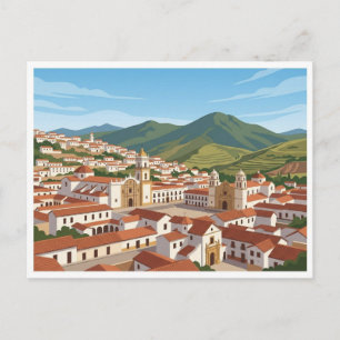 Sucre Bolivie Voyage Carte Postale Souvenir