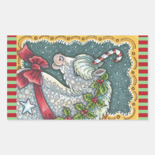 SUCRE DE CANNE CHRISTMAS UNICORN, STICKERS EN PONY