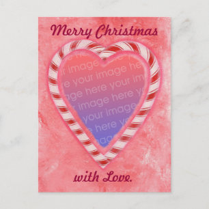 Sucre de canne Coeur Ajouter photo Cartes postales