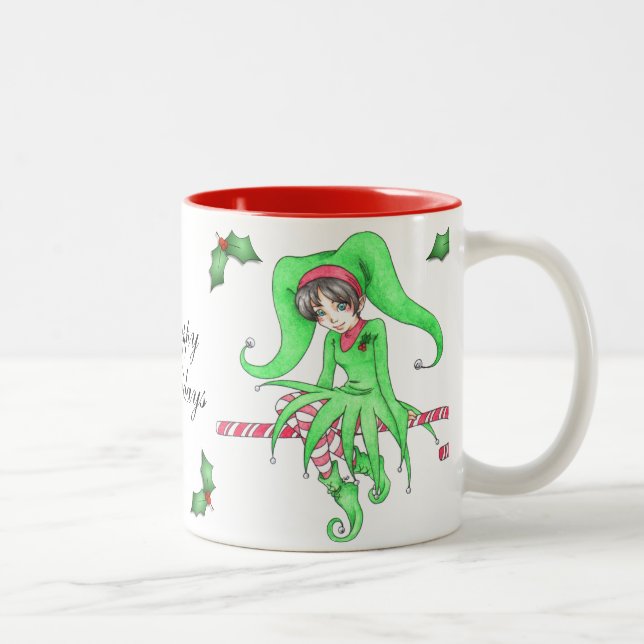 Sucre de canne Elf Holiday Mug (Droit)