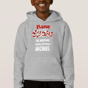 Sucre de canne famille Noël personnalisé