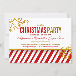 Sucre de canne Noël Fête Invitation