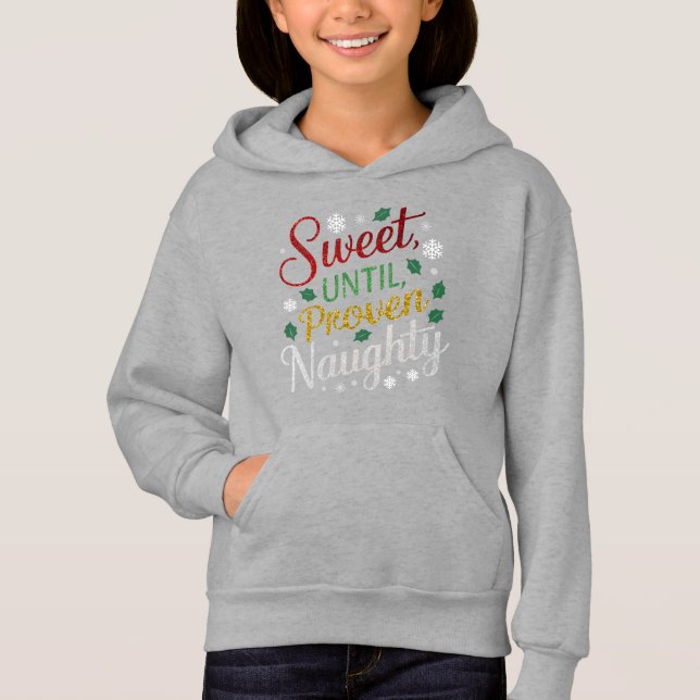 Sucré Jusqu'À Ce Que Proven Naughty | Tee - shirts (Devant)