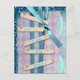 Sucre sucré sucré 16 invitations à la fête