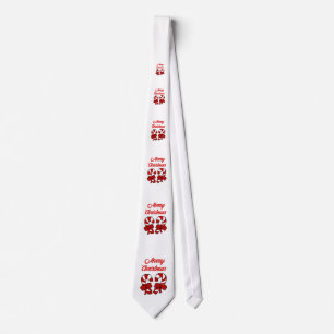 Sucres de canne de Noël Unisex Cravate