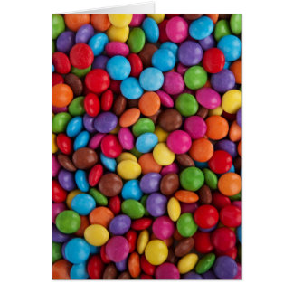 Sucres ronds de chocolat colorés