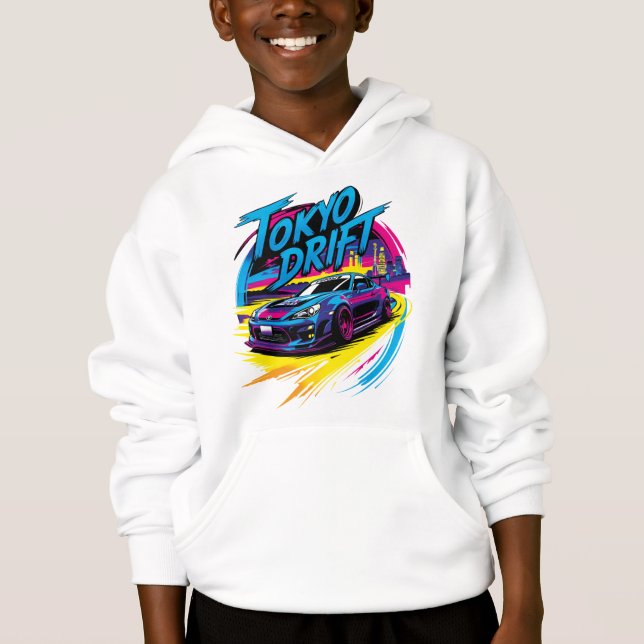 Sudadera con capucha de niños Tokyo Drift  (Devant)