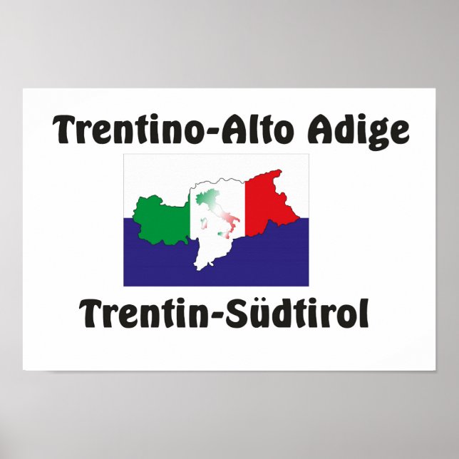 Südtirol - Alto Adige - Italien - Italia Poster (Devant)