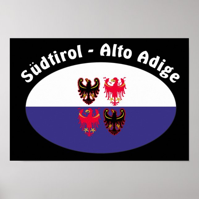 Südtirol - Alto Adige - Italien - Italia Poster (Devant)