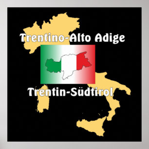 Südtirol - Alto Adige - Italien - Italia Poster