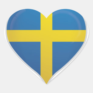Suède amour drapeau orgueil autocollant coeur