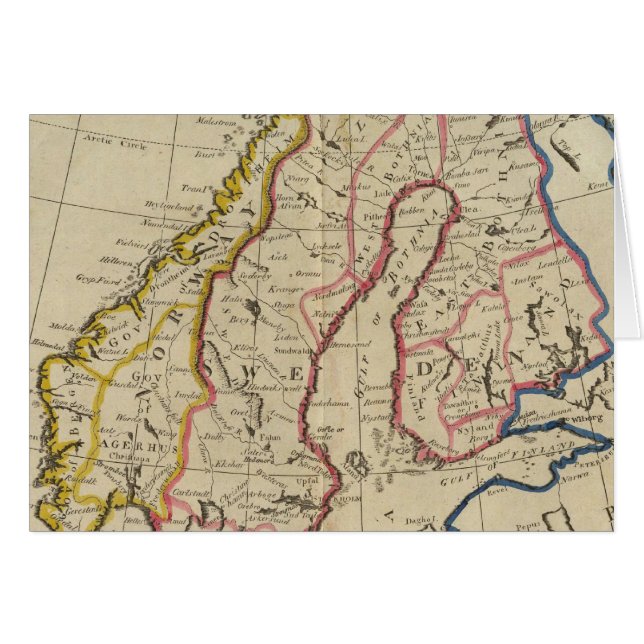 Suède, Danemark, Norvège et Finlande 2 (Devant horizontal)