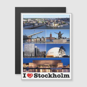 Suède - Stockholm - I Love -