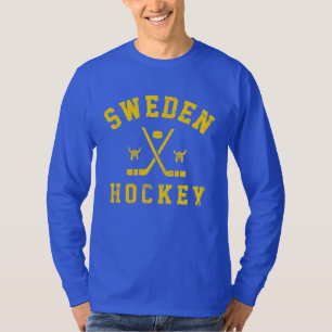Suède T-Shirt de hockey sur glace