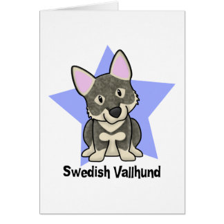 Suédois Vallhund d'étoile de Kawaii