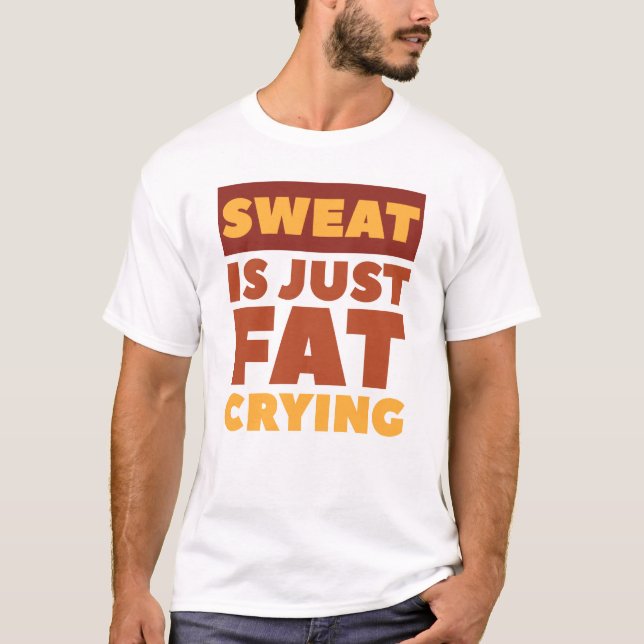 Sueur : T-shirt de base pour hommes (Devant)