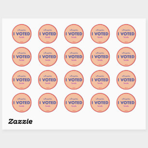 Suffragettes J'Ai Voté Sticker Sheet