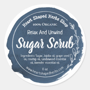 Sugar Scrub Étiquette sur mesure