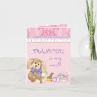 Sugar & Spice, Girl Baby Merci Note