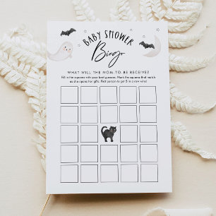 SUGARBOO Halloween Baby shower Bingo Carte de jeu