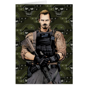 Suicide Squad Rick Flag Comic Book Art