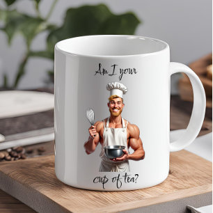 SUIS-JE VOTRE TASSE DE THÉ drôle bureau cadeau de 
