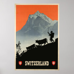 Suisse, affiche Voyage