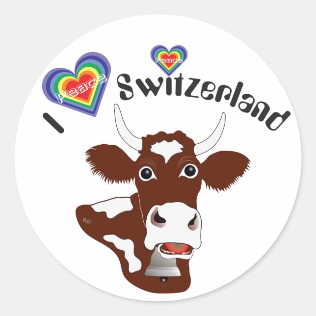 Suisse autocollants (Devant)