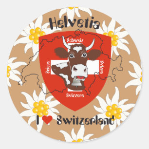 Suisse autocollants
