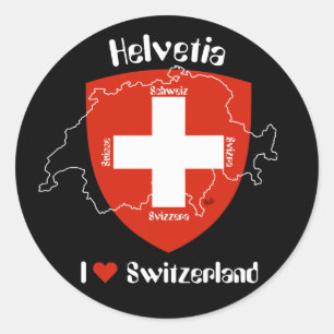 Suisse autocollants