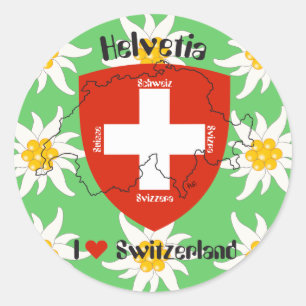 Suisse autocollants