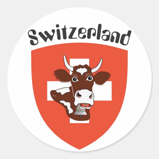 Suisse autocollants (Devant)