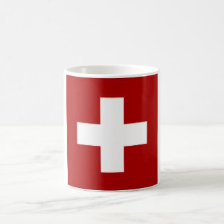 Suisse Drapeau en Chrome Grapphes Coffe Mug