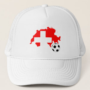 Suisse européenne Drapeau suisse Casquette de foo