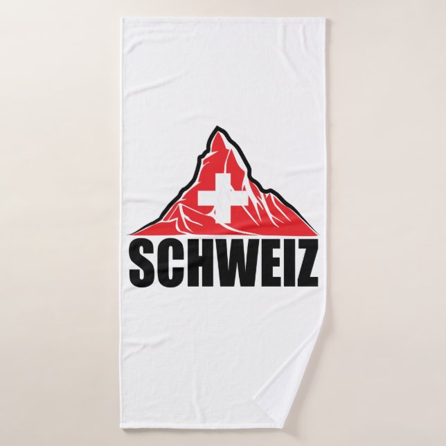 Suisse Matterhorn (Serviette de bain)