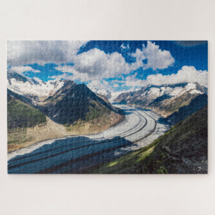 Suisse pittoresque Paysage glaciaire Puzzle
