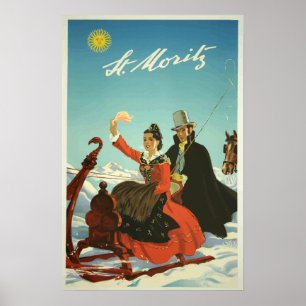 Suisse - Poster Vintage voyage