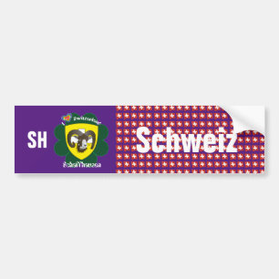 Suisse Svizzera Suisse Schaffhouse autocollants