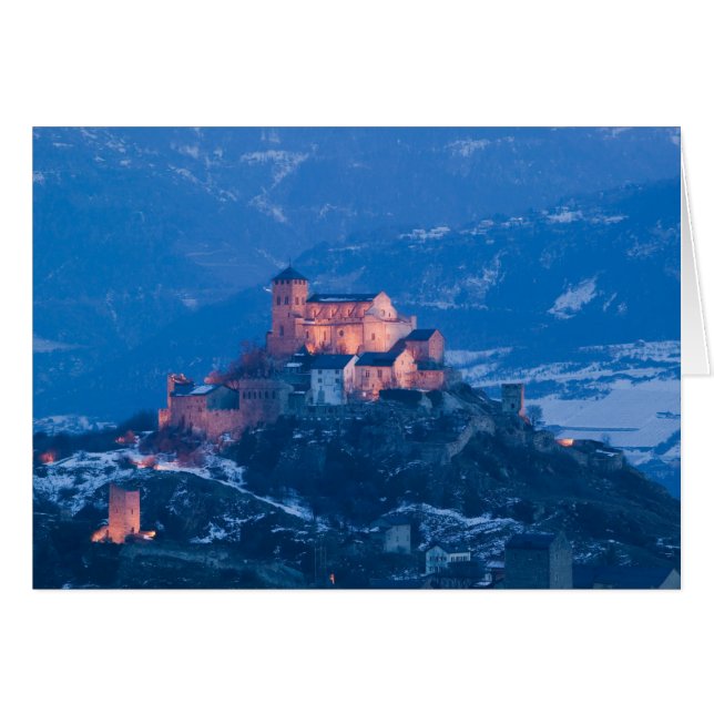 SUISSE, Wallis/Valais, SION: Basilique de (Devant horizontal)