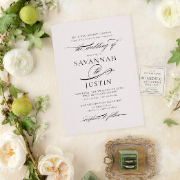 Suite Beechwood | Mariage Calligraphique Romantiqu