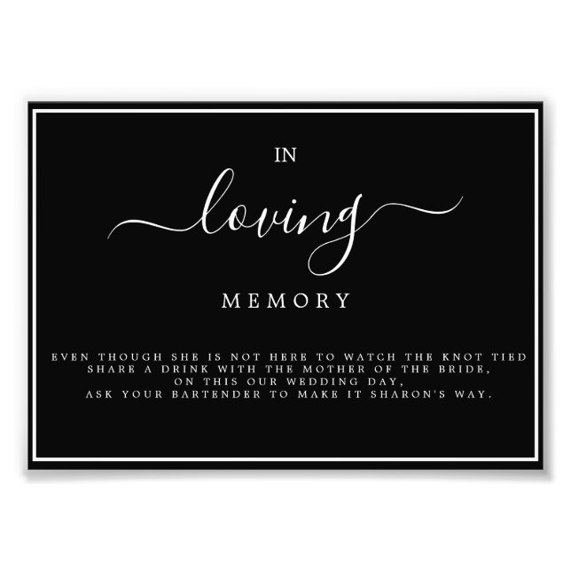 "Suite Mariage Morgana" - Impression photo MOB (Devant)