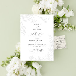 Suite Prairie | Écriture de mariage romantique aux