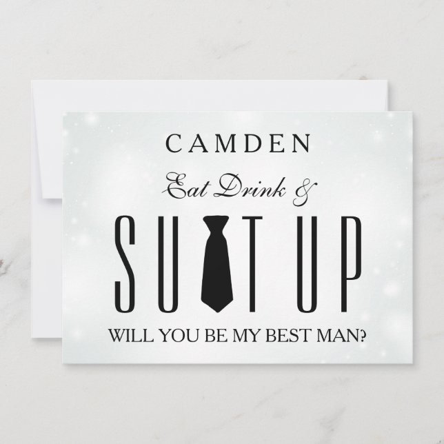 Suitup Serez-vous ma meilleure invitation (Devant)