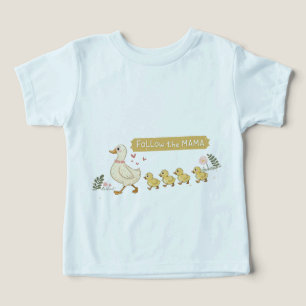 Suivez la famille Mama Cute Duck